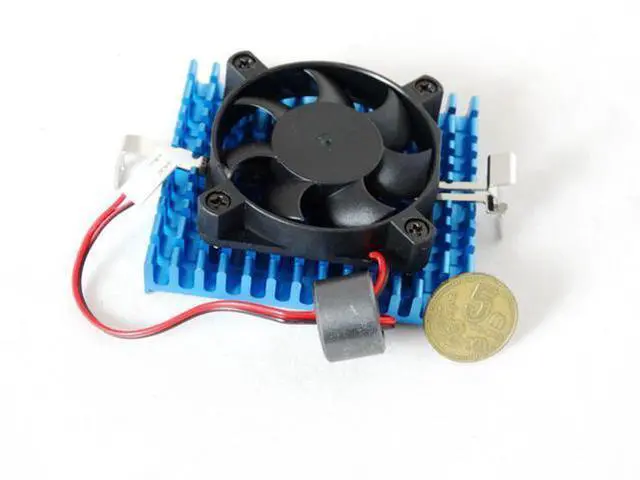 Main image of New AVC D5010T12L DC 12V 0.15A 5CM 50*50*15MM Mute Silent Cooling Fan Aluminum Alloy Radiator Heatsink Conductive Sheet