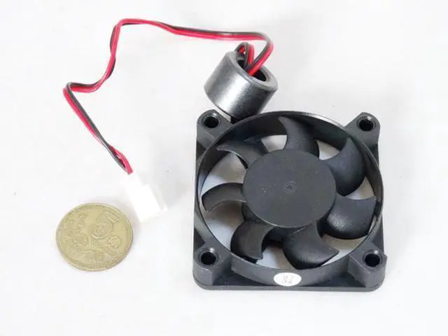 Alt view image 4 of 5 - New AVC D5010T12L DC 12V 0.15A 5CM 50*50*15MM Mute Silent Cooling Fan Aluminum Alloy Radiator Heatsink Conductive Sheet