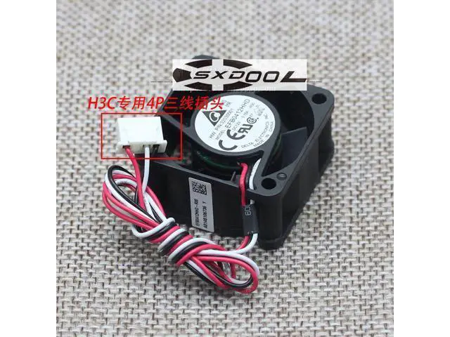 Alt view image 3 of 4 - Original For H3C 3600 5600 Switch S5500 Delta 4020 fan 12V 0.15A 4cm EFB0412HHD