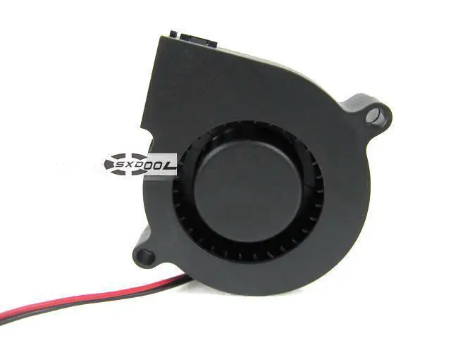 Alt view image 4 of 5 - BFB0512HB DELTA Delefan blower fan DC12V 0.24A 5cm 5015 2-wire 5-pin cooler For Stage lighting Humidifier Special fan