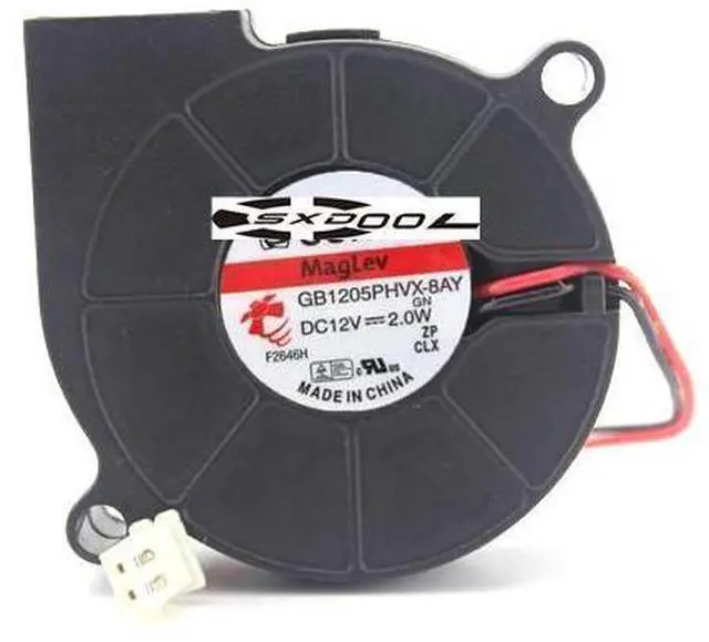Main image of SUNON GB1205PHVX-8AY DC12V 2.0W 5cm 5015 blower fan For Stage lighting Humidifier Special fan