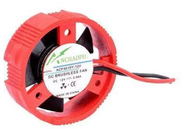 Main image of 3CM 3010 12V mini car motorcycle led lamp light cooling fan diameter 31mm ACP3010Y-12U