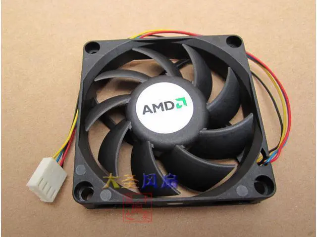 Alt view image 3 of 4 - New original Delta 7CM 7015 AFB0712VHB 4-wire PWM automatic temperature control CPU cooling fan