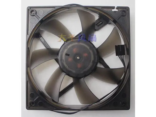 Alt view image 2 of 4 - Original For Lenovo AVC DAZA1225R2L 12CM 12025 high wind volume mute 4-wire temperature control CPU fan