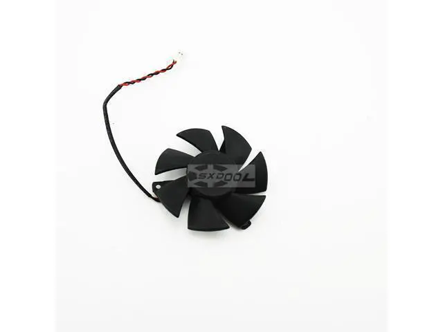 Alt view image 4 of 5 - Original 125010-SL2ZP / 125010-SL1ZP DC 12V 0.08A diameter 47MM, hole pitch 39MM, graphics card fan