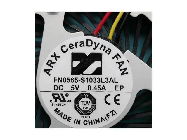 Alt view image 2 of 3 - NEW CPU FAN FAN FOR ARX FN0565-S1033L3AL DC 5V 0.45A NS55A00-14L09 DC28000G3R0 CPU COOLING FAN COOLER