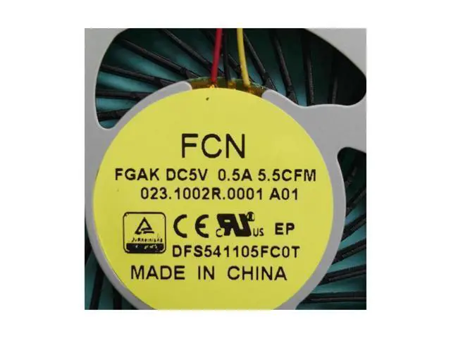Alt view image 2 of 3 - NEW ORIGINAL CPU FAN FOR DELL 14-3458 14-3459 3458 3459 CPU COOLING FAN COOLER DFS541108FC0T FGAK 023.1002R.0001