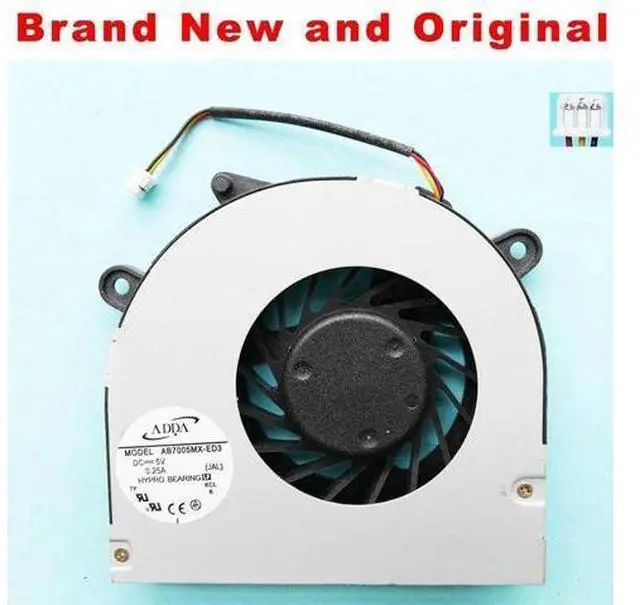 Main image of New original cpu fan for ADDA AB7005MX-ED3 JAL DC 5V 0.25A CPU COOLING FAN COOLER