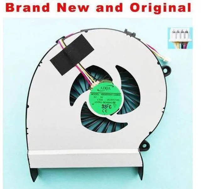 Main image of New original cpu fan for ADDA AB09005HX12GB00 0CWXV1A5 DC5V 0.50A cpu cooling fan cooler