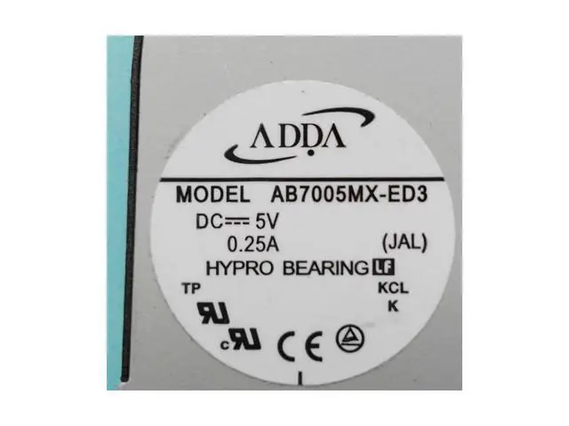 Alt view image 2 of 3 - New original cpu fan for ADDA AB7005MX-ED3 JAL DC 5V 0.25A CPU COOLING FAN COOLER