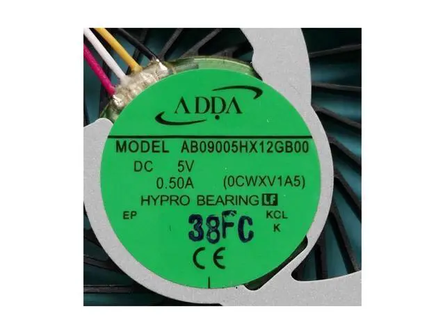 Alt view image 2 of 3 - New original cpu fan for ADDA AB09005HX12GB00 0CWXV1A5 DC5V 0.50A cpu cooling fan cooler