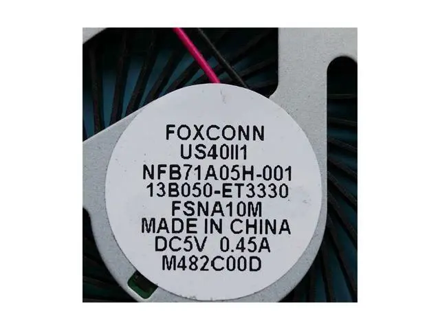 Alt view image 2 of 3 - New Original cpu fan for Foxconn US40II1 NFB71A05H-001 13B050-ET3330 FSNA10M CPU cooling fan cooler