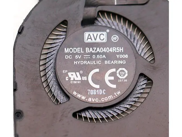 Alt view image 3 of 5 - BAZA0505R5H CPU fan for Yoga11E Yoga 11E laptop cpu cooling fan cooler ND55C01