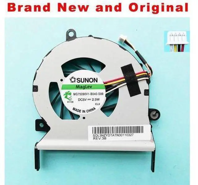 Main image of New original cpu cooling fan for Acer TravelMate 7740 7740G 7740Z 7740ZG cpu cooling fan cooler MG75090V1-B040-S99