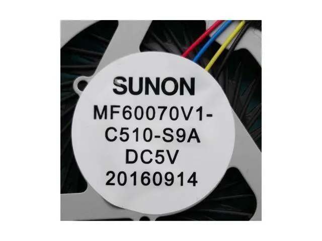 Alt view image 2 of 3 - New original cpu fan for Lenovo laptop cooler MF60070V1-C510-S9A DC28000J9S0 Laptop cpu cooling fan cooler