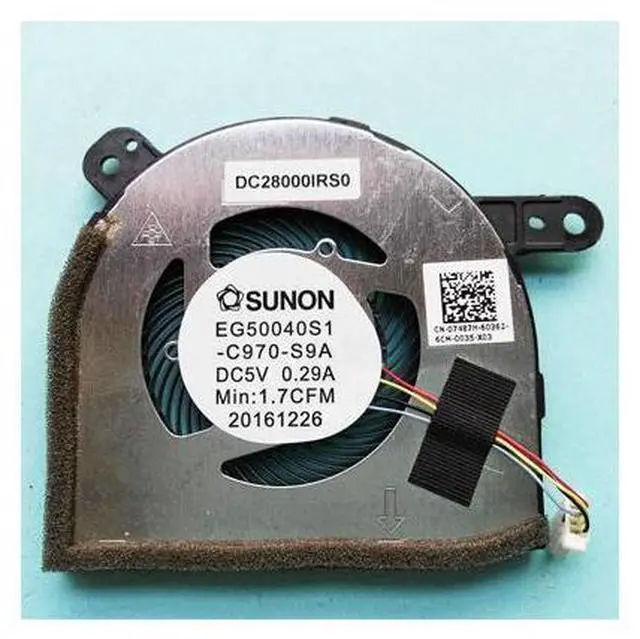 Alt view image 2 of 2 - New original Cooling Fan For Dell 5285 Cooling Fan DC28000IRS0 07487H 7487H HIAA 02 EG50040S1-C970-S9A