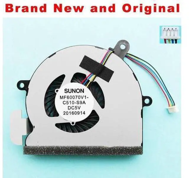 Main image of New original cpu fan for Lenovo laptop cooler MF60070V1-C510-S9A DC28000J9S0 Laptop cpu cooling fan cooler
