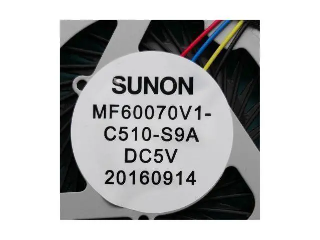 Alt view image 2 of 3 - New original cpu fan for Lenovo laptop cooler MF60070V1-C510-S9A DC28000J9S0 Laptop cpu cooling fan cooler