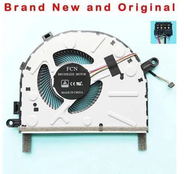 Main image of New original cpu cooling fan for Lenovo 7000-15IKBR Ideapad 330S-15ARR DFS561405PL0T FKH9 DC 5V 0.5A 5F10R07535 FAN COOLER