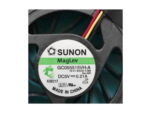 Alt view image 2 of 3 - New and Original CPU fan for Lenovo W700 W701 W710 laptop cpu cooling fan cooler GC055515VH-A 13.V1.B4237.F.GN