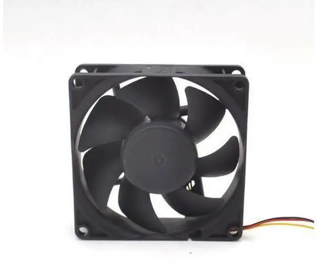 Alt view image 2 of 5 - Cooling fan EE80251S1-D170-F99 DC 12V 1.7W 3-pin 3-pin connector 80mm 80x80x25mm Server Square fan