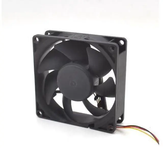 Alt view image 4 of 5 - Cooling fan EE80251S1-D170-F99 DC 12V 1.7W 3-pin 3-pin connector 80mm 80x80x25mm Server Square fan
