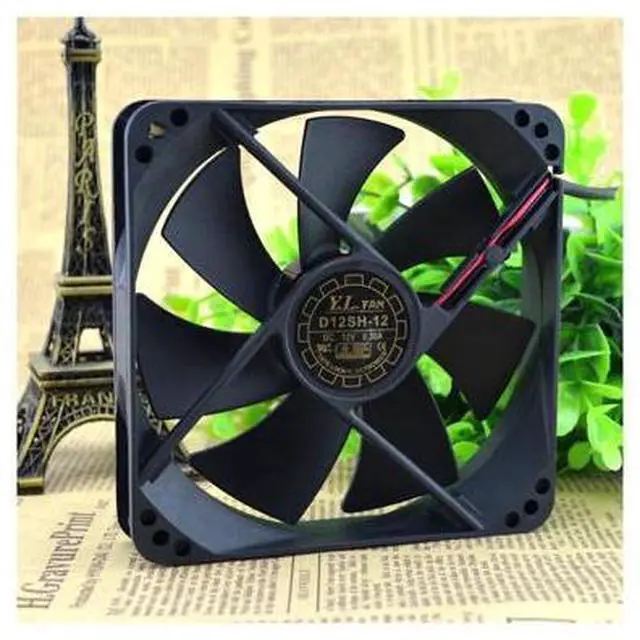 Main image of 120 * 120 * 25MM 12CM \/ cm 12V ultra-quiet power supply fan D12SM-12 cooling fan