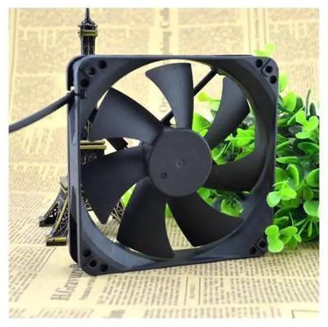 Alt view image 2 of 4 - 120 * 120 * 25MM 12CM \/ cm 12V ultra-quiet power supply fan D12SM-12 cooling fan
