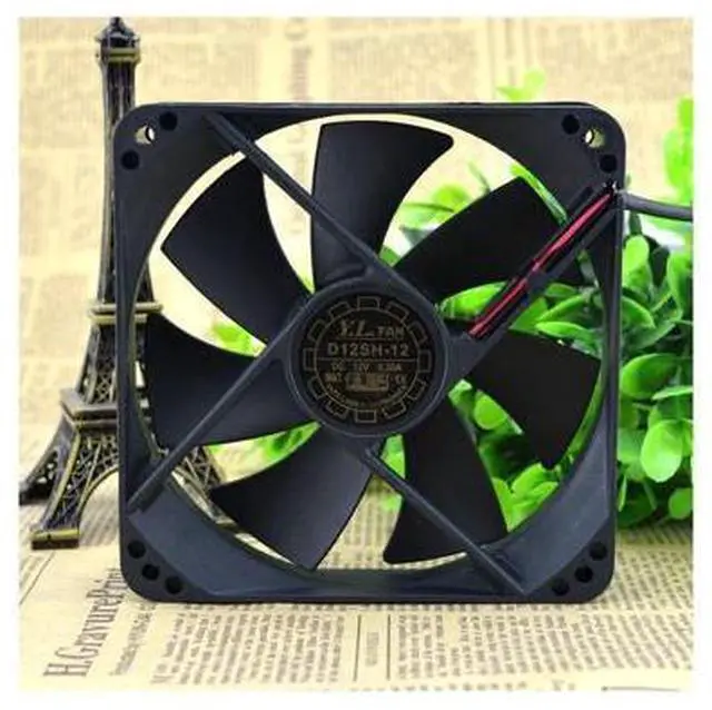 Alt view image 3 of 4 - 120 * 120 * 25MM 12CM \/ cm 12V ultra-quiet power supply fan D12SM-12 cooling fan