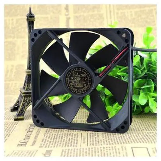 Alt view image 4 of 4 - 120 * 120 * 25MM 12CM \/ cm 12V ultra-quiet power supply fan D12SM-12 cooling fan