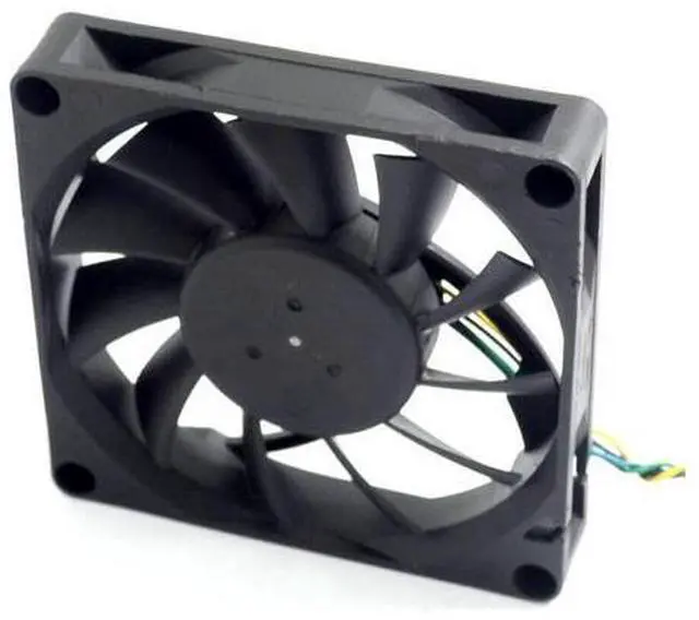 Alt view image 4 of 6 - 2pcs 8CM 80MM 8015 8*8*1.5CM 80*80*15MM 12V 0.5A 4-wire PWM Fan EFC0812DB Cooling fan