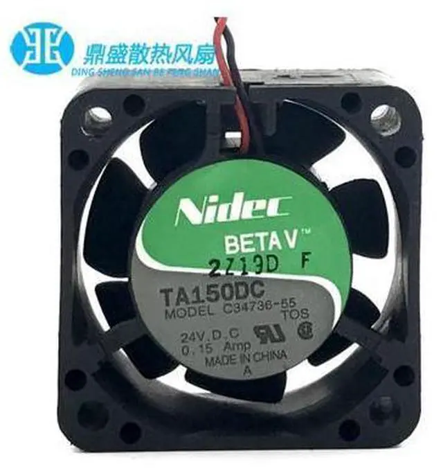 Main image of For NIDEC C34736-55 24V 0.15A 4020 4CM Cooling Fan Inverter Fan
