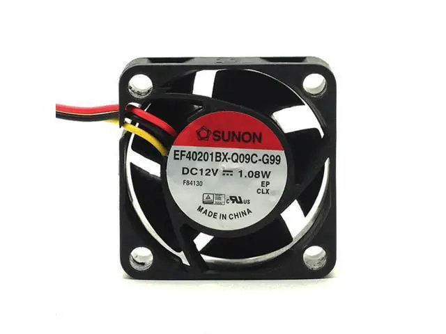 Alt view image 3 of 5 - 1pcs For 4CM EF40201BX-Q09C-G99 fan 12V 1.08W 4020 cooling fan