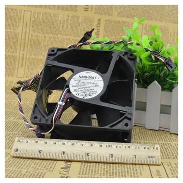 Alt view image 2 of 4 - For NMB 12cm 12V 1.3A For Dell Y4574 4715KL-04W-B56 Special fan for ants cooling fan