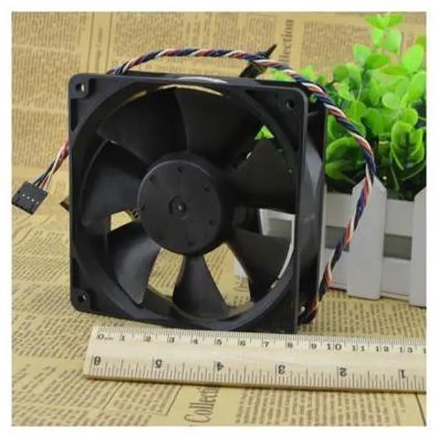 Alt view image 4 of 4 - For NMB 12cm 12V 1.3A For Dell Y4574 4715KL-04W-B56 Special fan for ants cooling fan