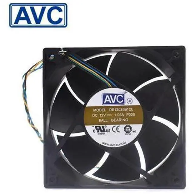 Main image of AVC Original DS12025B12U 12025 12V 1.05A fPWM large air volume case fan cooling fan