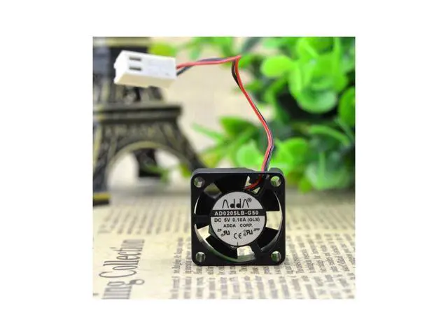 Alt view image 2 of 4 - ADDA 2510 Fan 2.5CM Double Ball Bearing 5V0.10A Large Air Volume AD0205LB-G50 cooling fan