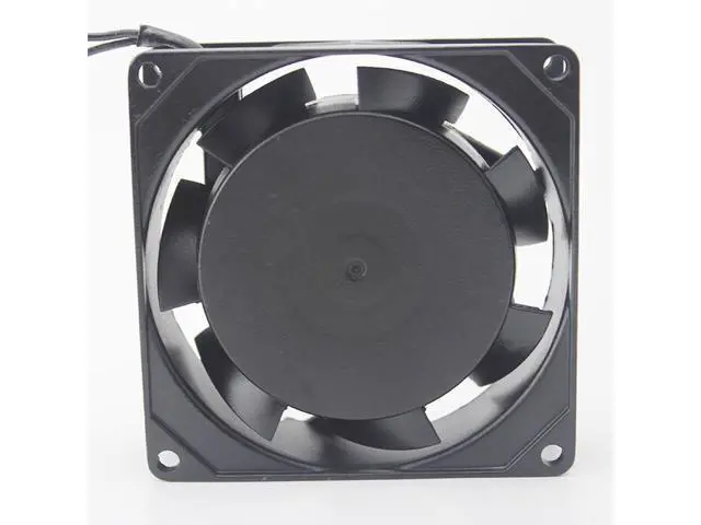 Alt view image 2 of 2 - 1pcs SF23080AT 2082HBL.GN fan AC 220V~230V Metal frame for fish tank cabinet cooling fan 8025 8cm 80mm