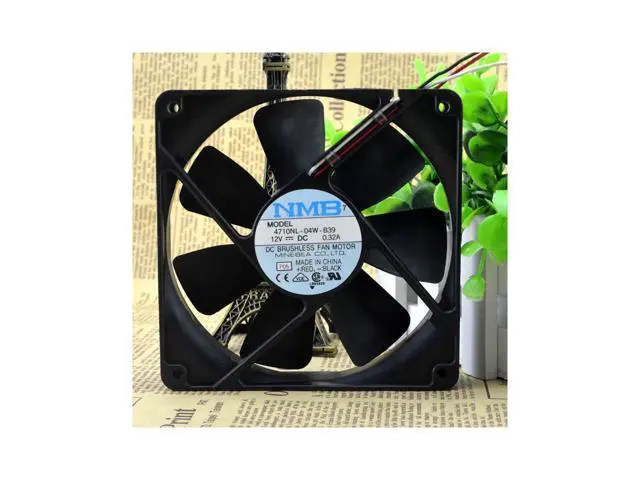 Alt view image 2 of 4 - Cooling fan fan 12025 12v 0.44A. Double bearing model; 4710NL-04W-B39