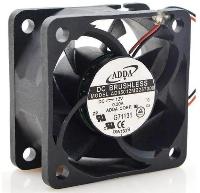 Main image of 1pcs AD05012MB257000 high air volume fan 12V 5025 5CM 0.20A Dual ball bearing cooling fan