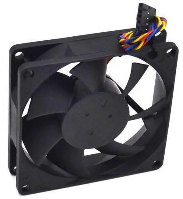 Alt view image 2 of 6 - original Cooling fan DASA0820R2U P002 AVC 8020 0.60A 12V 4 wire 5P plug fan