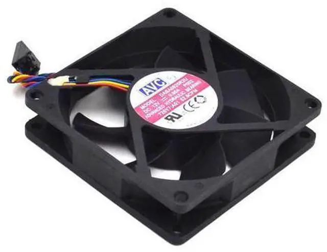 Alt view image 5 of 6 - original Cooling fan DASA0820R2U P002 AVC 8020 0.60A 12V 4 wire 5P plug fan