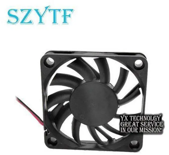 Main image of The new 6010 6CM \/ cm fan 12V 6CM chassis silent cooling fan