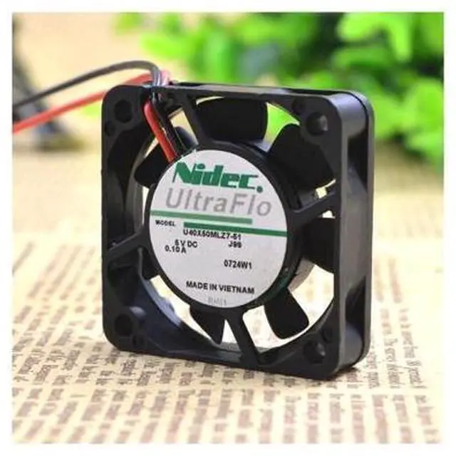 Main image of U40X05ML27-51 Nidec 4cm4 PCT Ultra Silent Fan 4010 5V USB cooling fan