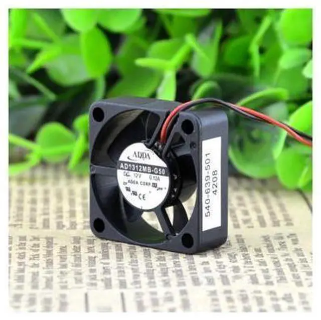 Main image of ADDA 3CM Fan 3010 12V 0.12A AD0312MB-G50 3cm 2 lines Ball cooling fan