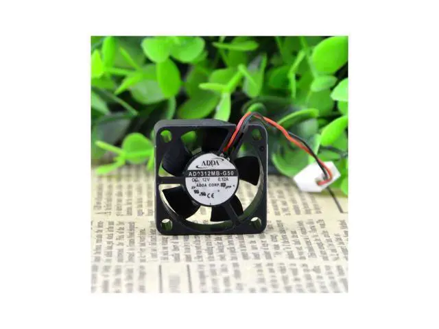 Alt view image 3 of 5 - ADDA 3CM Fan 3010 12V 0.12A AD0312MB-G50 3cm 2 lines Ball cooling fan