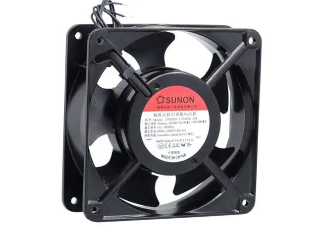 Alt view image 5 of 6 - 1pcs control cabinet cooling fan DP200A 2123XBL.GN industrial equipment axial fan 120 * 120 * 38mm