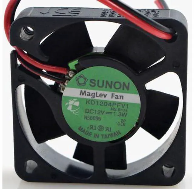 Main image of 1pcs 4CM KD1204PFV1 fan 4010 40*40*10mm 12V 1.3W power charger cooling fan