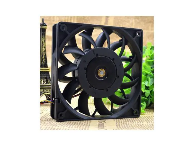 Alt view image 3 of 4 - 12025 12V 1.74A 12CM speed air volume booster fan FFB1212EH cooling fan