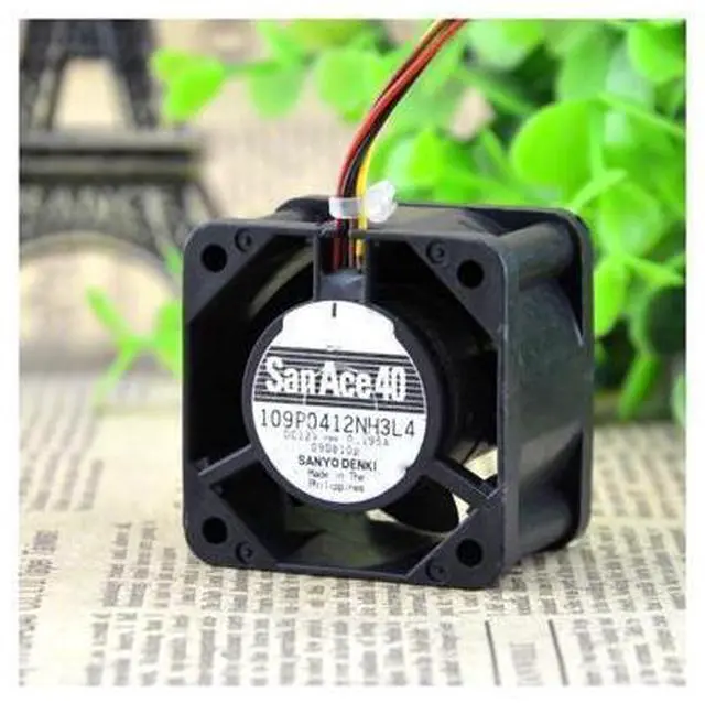Main image of Waterproof Fan 109P0412NH3L4 12V 0.195A 4028 4CM cooling fan